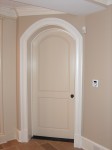 Custom Arch door and trim